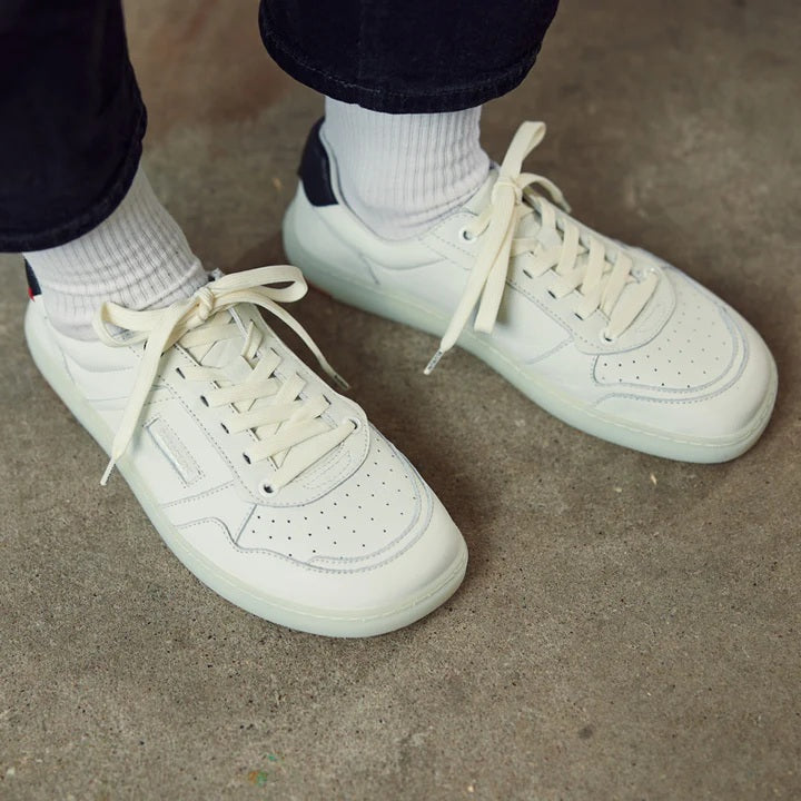 Blusun BLSN-600+White - Herrenbarfußschuh aus besonders weichen Leden