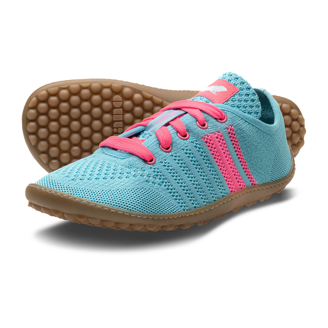 Caribeo Blue -  luftiger Barfußsneaker von Leguano mit Korksohle