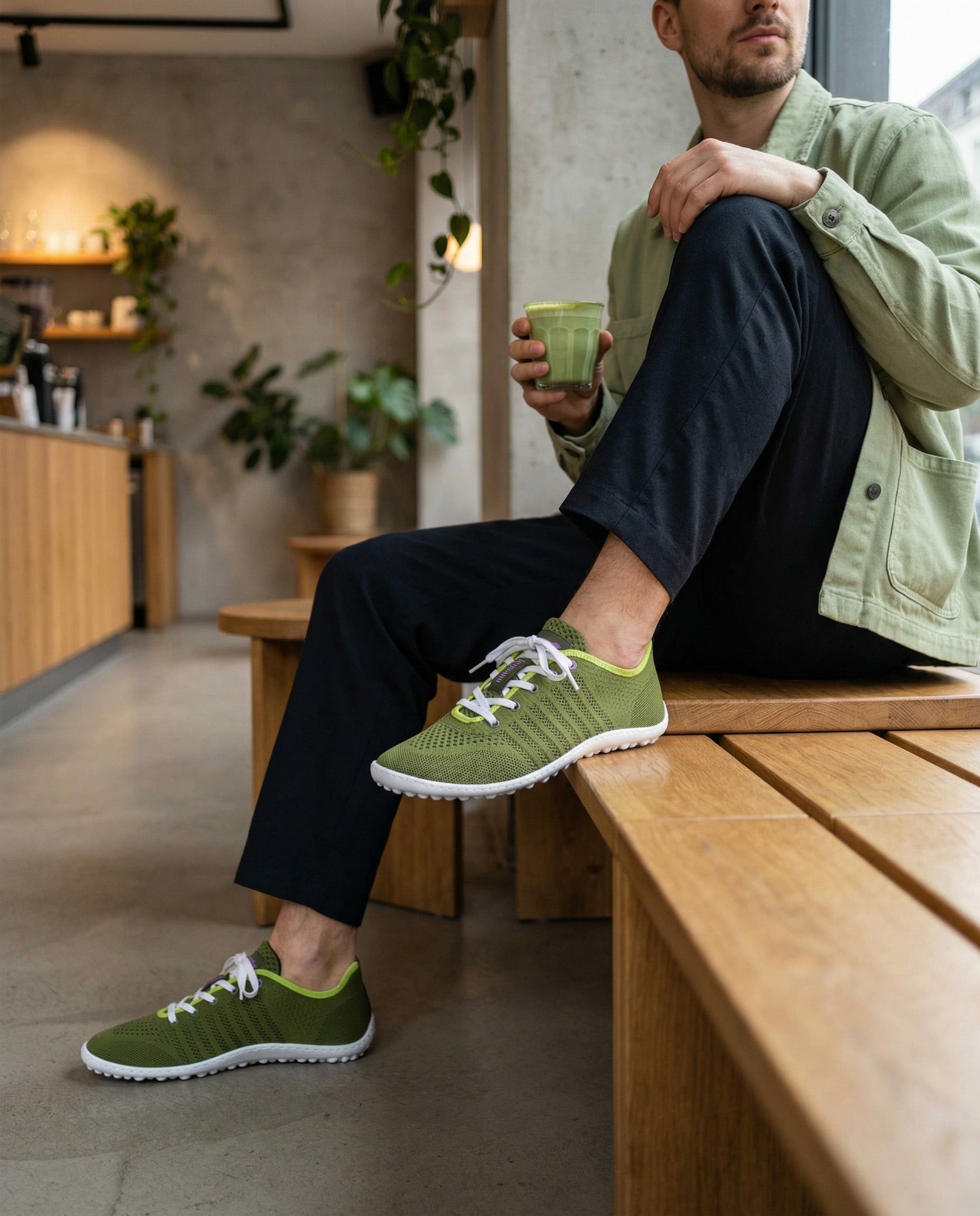 Leguano GO Green Barfußschuhe - minimalistischer Sneaker mit flexibler Sohle