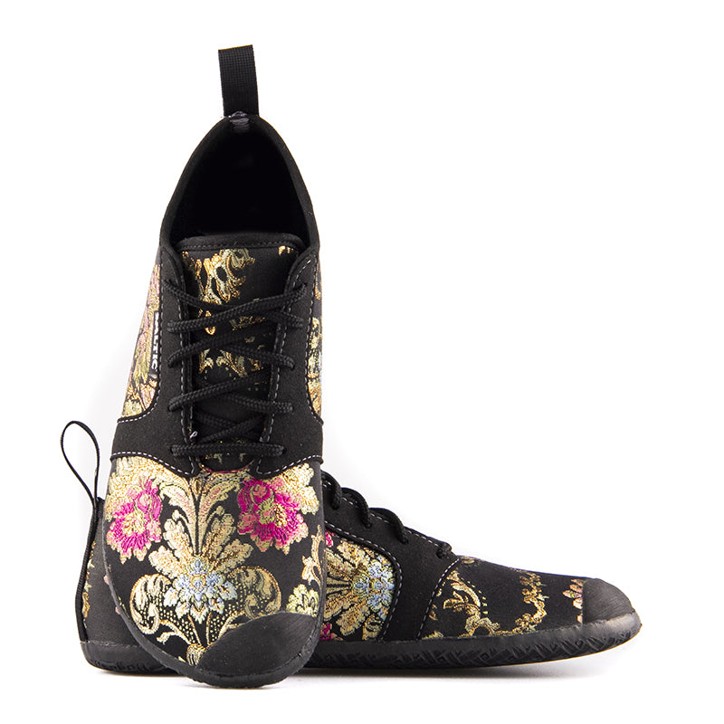 Fura Gold - Barfußschuhe, mit einem Hauch von Extravaganz