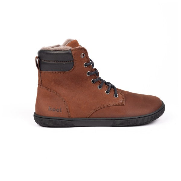 KOEL Florence - Damen Winterbarfußstiefel mit Lammfell