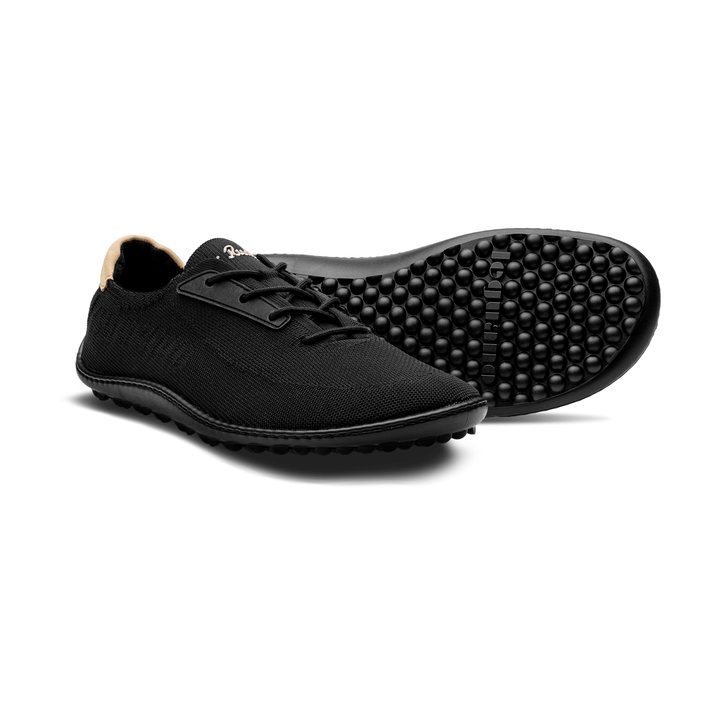 Advice Black - Weltweit erster Barfußschuh mit Hybrid Sohle