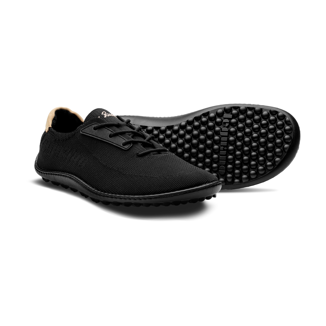Advice Black - Weltweit erster Barfußschuh mit Hybrid Sohle