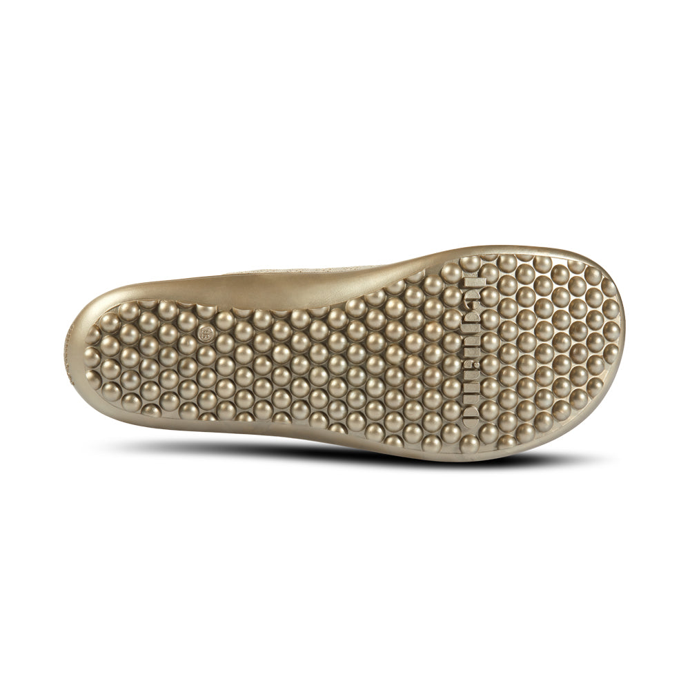 Go Gold - luftiger, veganer Sneaker