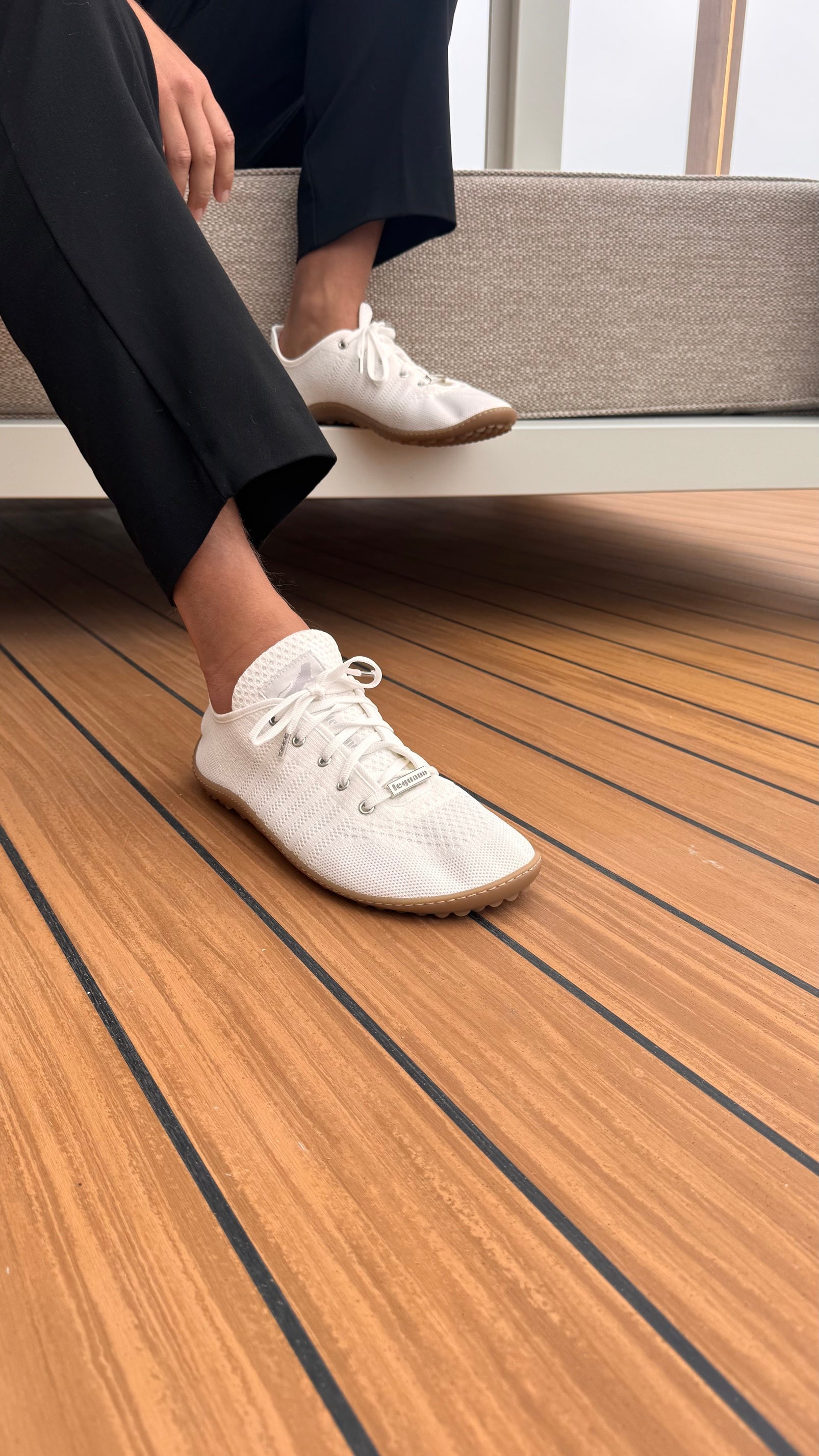 Go Nature -  luftiger Sneaker mit Korksohle