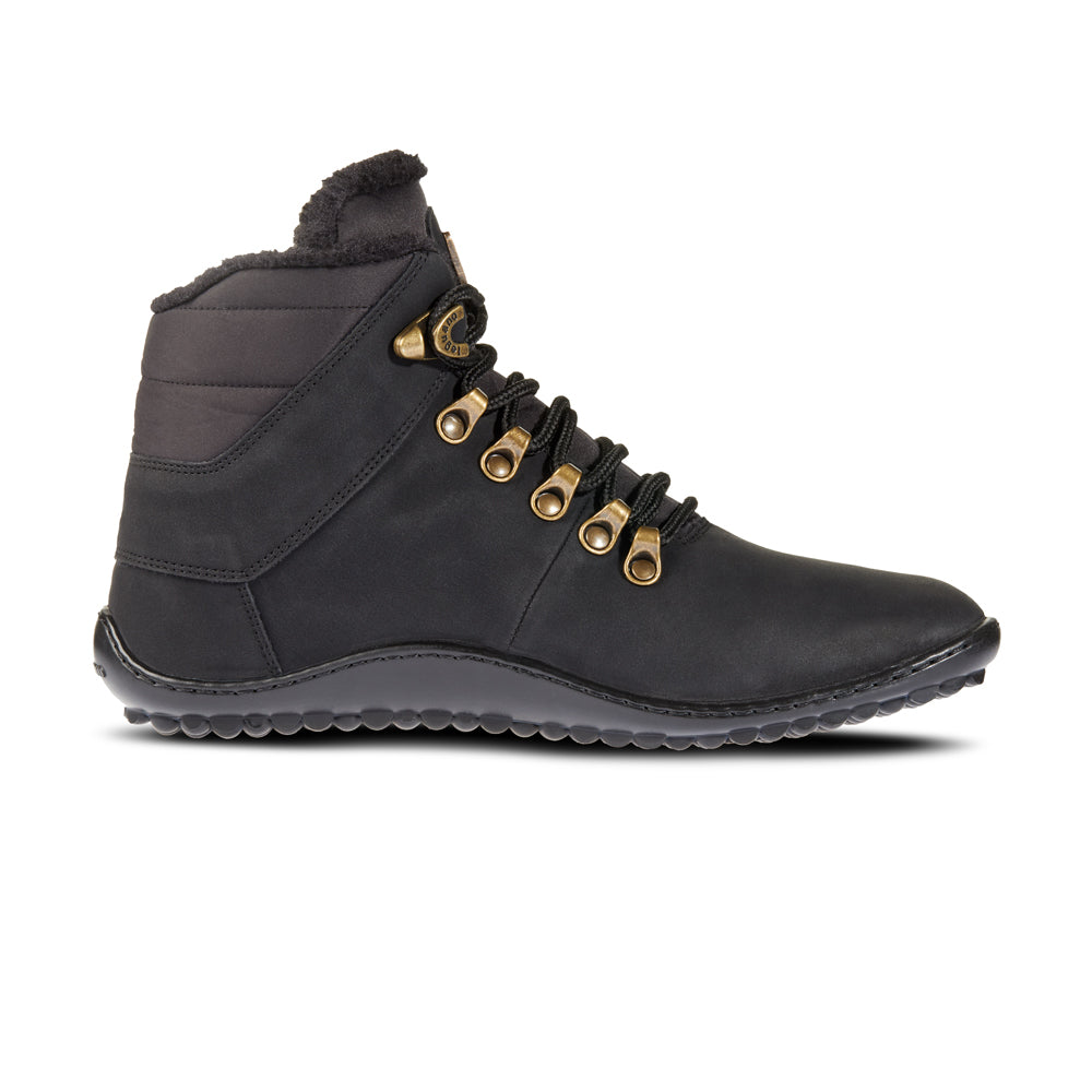 Husky Schwarz - Warmer Winterboot