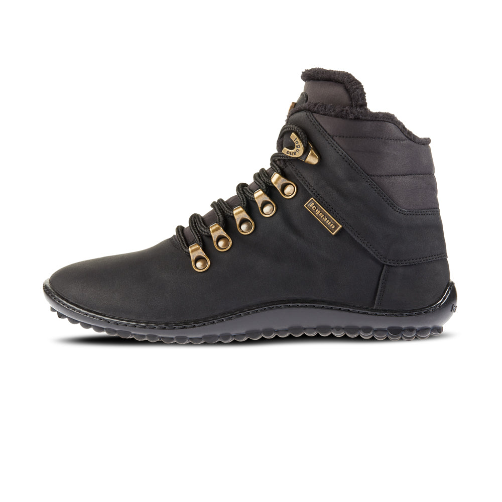 Husky Schwarz - Warmer Winterboot