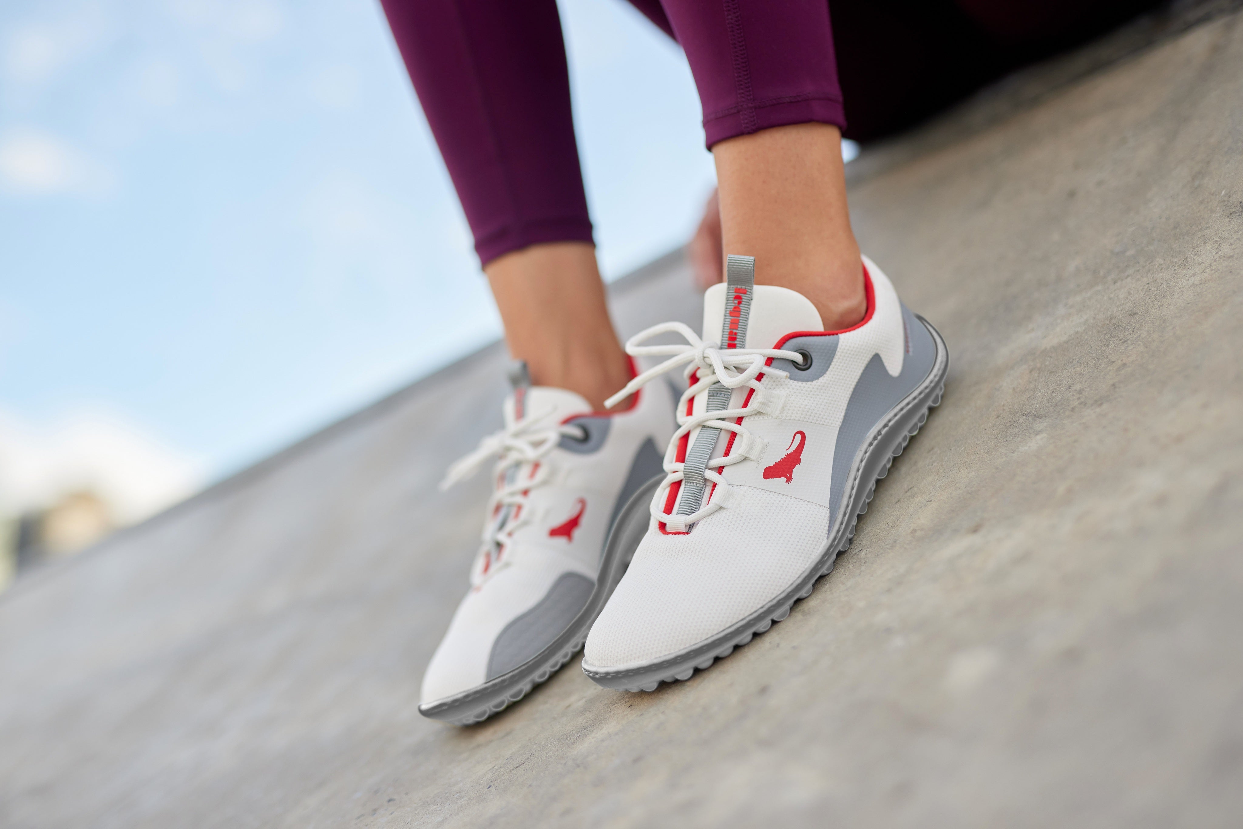 Spinwyn White - Barfußsportschuh