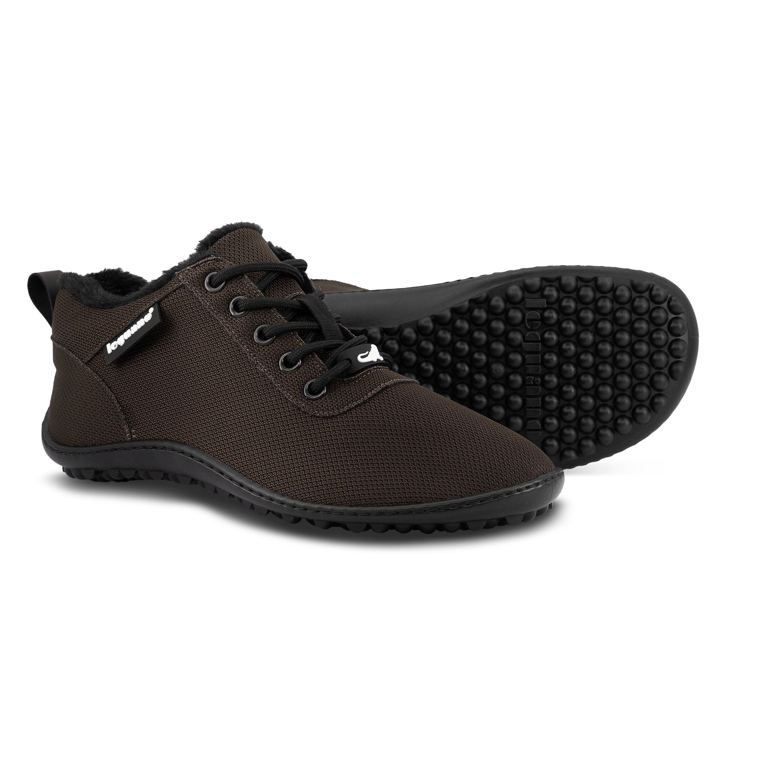 Galaxo Brown - Limited Edition Barfußschuh für die kalten Tage